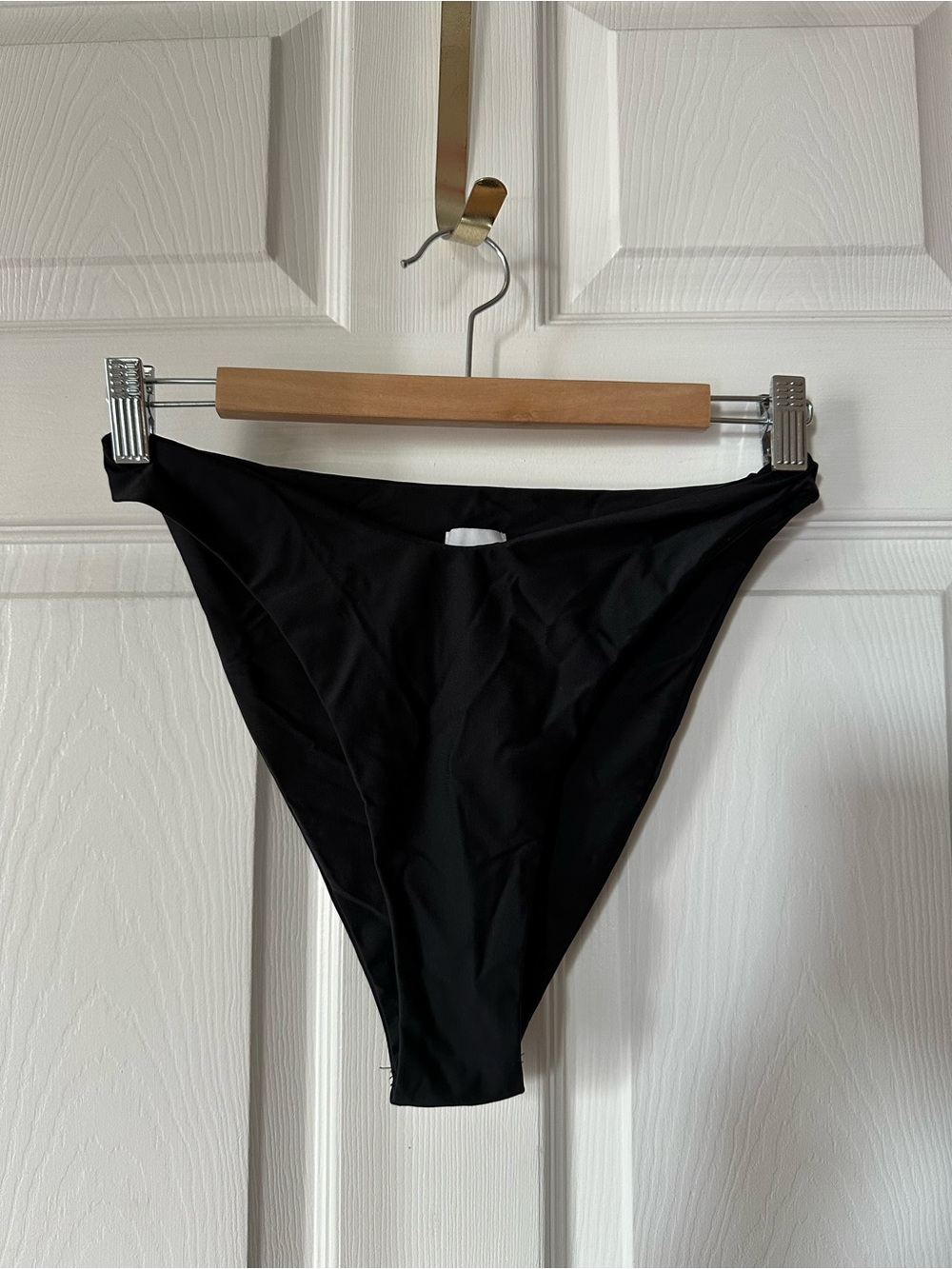 Princess Polly Black High Waisted Bikini bottoms
